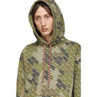 Burberry Khaki Monogram Print Hoodie