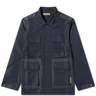 Acne Studios Men's Orko Tech Ripstop Jacket in Dark Blue