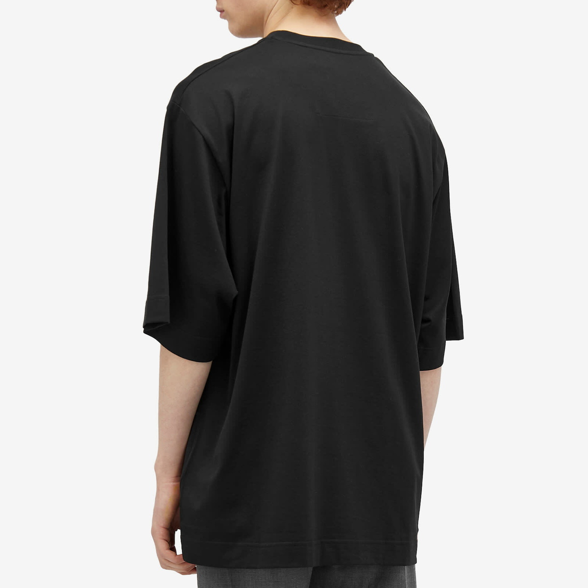【GIVENCHY】関税込☆College Embroidery Tシャツ ブラック Givenchy Men's College Embroidered T-Shirt in Black Givenchy