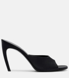 The Attico Betta satin mules