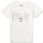 IDEA x Moomin Rain Dance T-Shirt in White/Navy