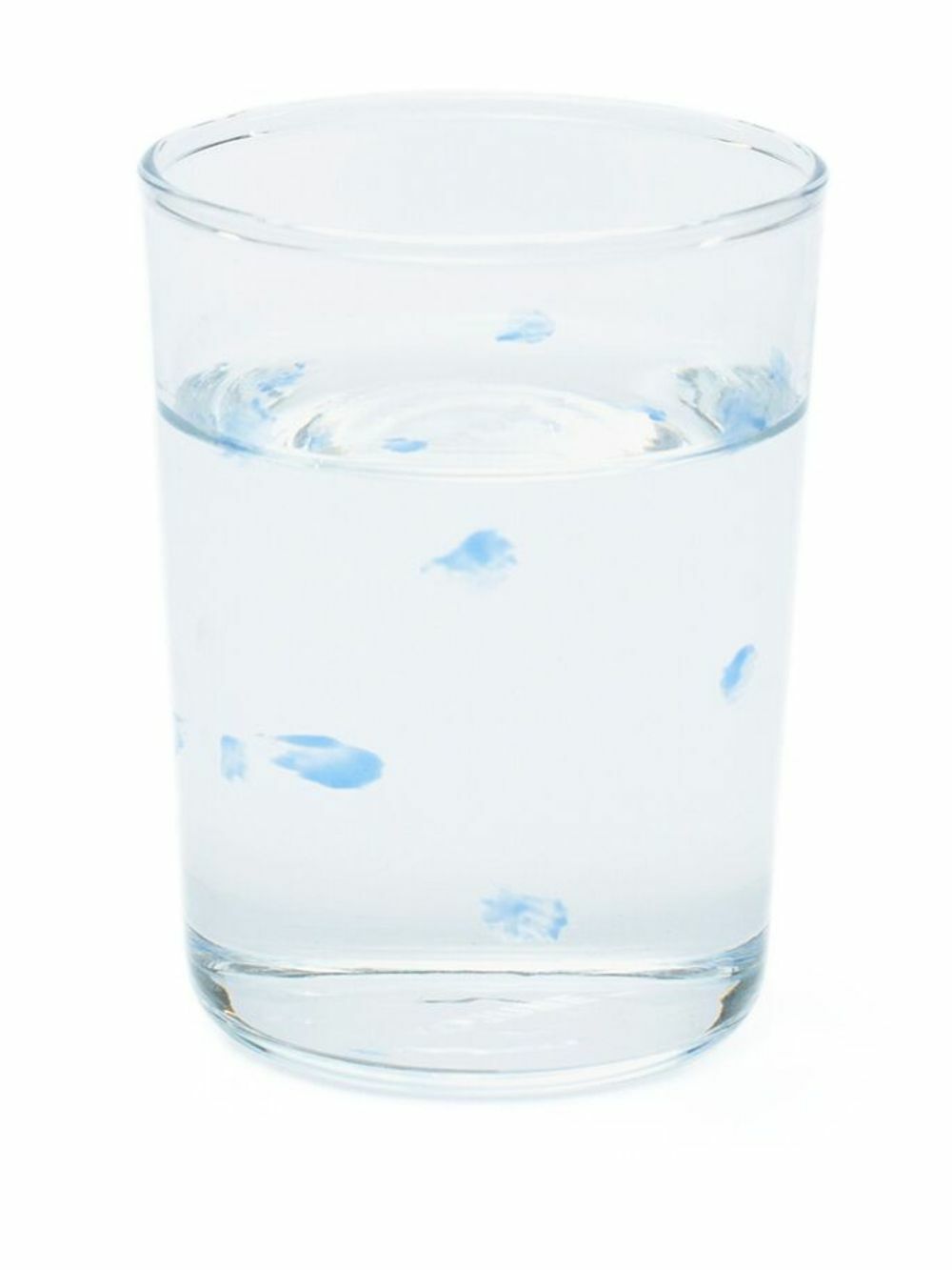 NIKO JUNE Blue Soft Serve Dotted Glass Set