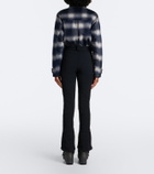 Cordova Telluride checked wool-blend ski suit