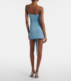 Oséree Lumière gathered minidress