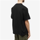 And Wander Men's In The Mountain T-Shirt in Black