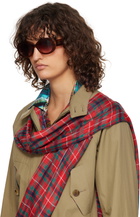 Vivienne Westwood Brown Vivienne Sunglasses