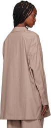 Ruohan Brown Classic Shirt