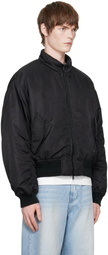 COOR Black Stand Collar Neck Down Jacket