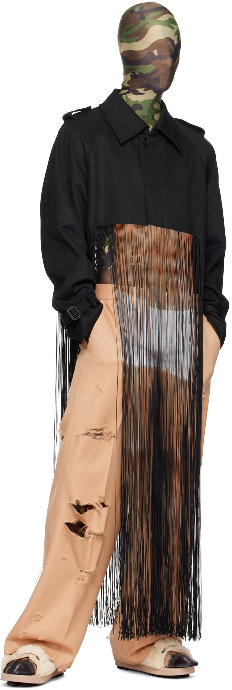 Doublet Beige Destroyed Trousers