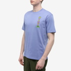 Hikerdelic x END. Belsky T-Shirt in Digital Violet