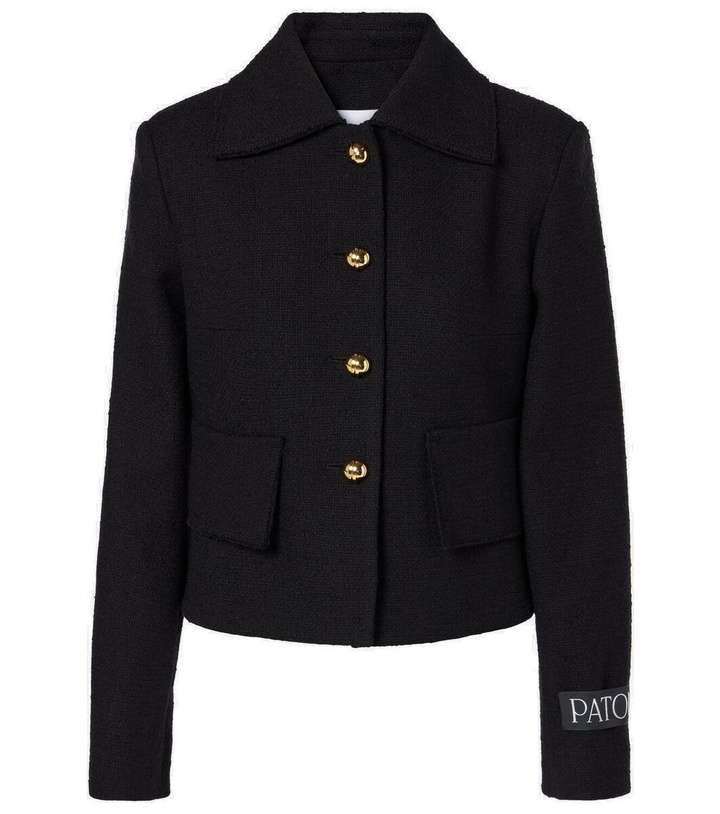 Patou Wool and cashmere flannel blazer Patou