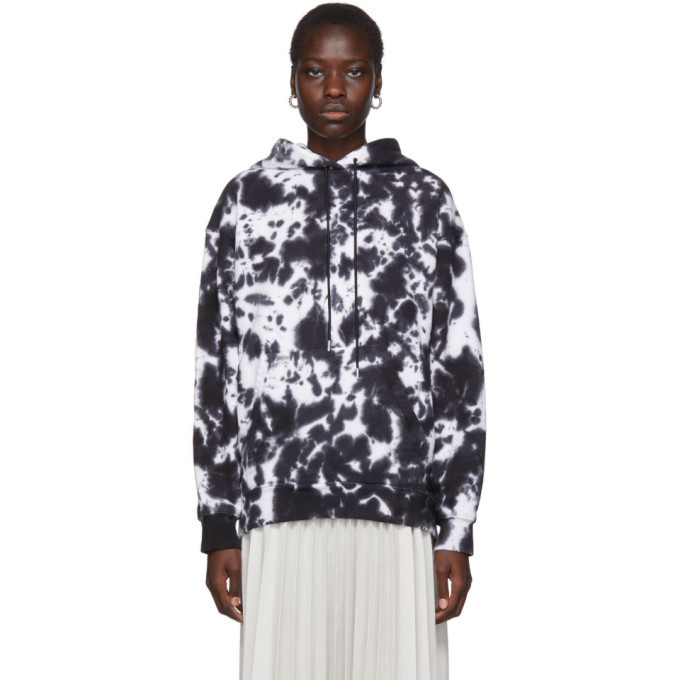 Proenza Schouler White and Black PSWL Ink Blotch Hoodie Proenza