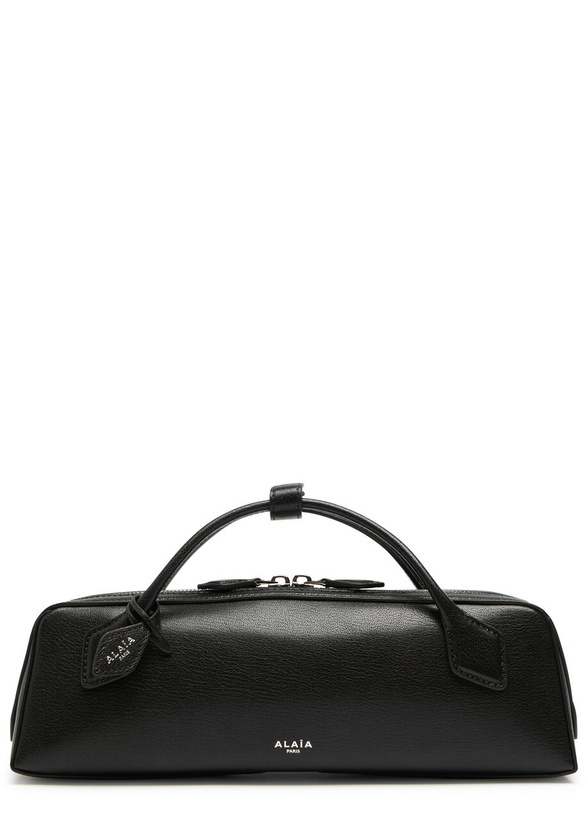 Photo: Alaïa Le Teckel Grained Leather Clutch - Black - One Size