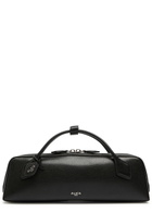 Alaïa Le Teckel Grained Leather Clutch - Black - One Size