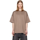 Fear of God Tan Cotton Rayon T-shirt