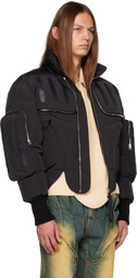 Juntae Kim Black Double Flight Down Jacket