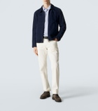 Brioni Suede blouson jacket