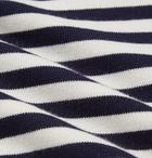 Anderson & Sheppard - Striped Cotton Sweater - Blue