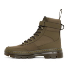 Dr. Martens Green Combs Tech Nylon Boots