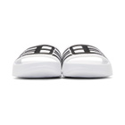 Baja East White Fila Edition Drifter Slides