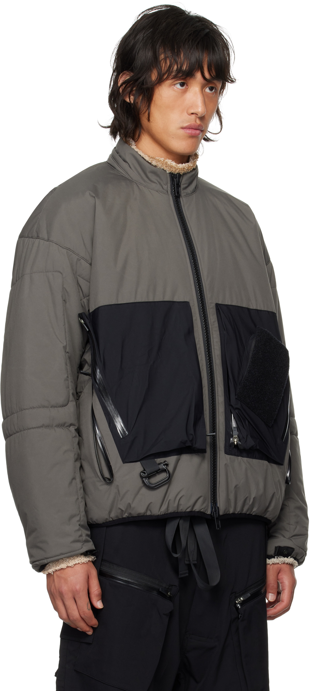 ACRONYM® Gray J91A-WS Bomber Jacket