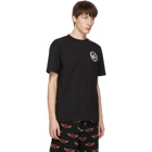 McQ Alexander McQueen Black Racing T-Shirt