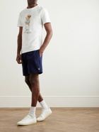 Polo Ralph Lauren - Wimbledon Straight-Leg Stretch-Jersey Shorts - Blue