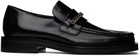 Martine Rose Black Square Toe Loafers