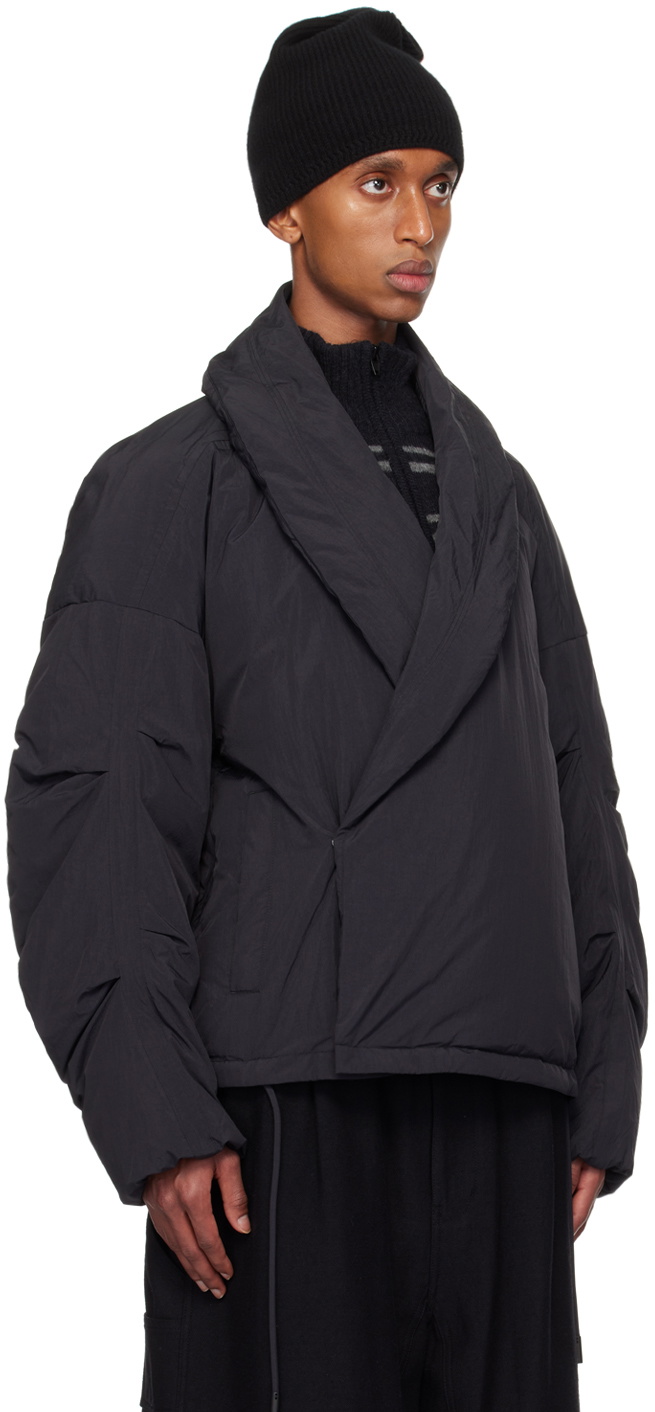 A. A. Spectrum Black Earlian Down Jacket