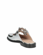 Loewe Womens Mules & Clogs in Silver