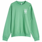 Sporty & Rich NY Resort Sweatshirt in Verde/White
