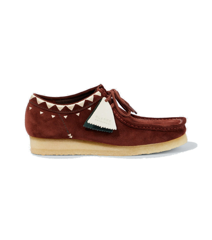 Photo: Clarks Originals - Wallabee embroidered suede boots
