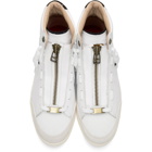 Converse White Ibn Jasper Edition Pro Leather Mid Sneakers