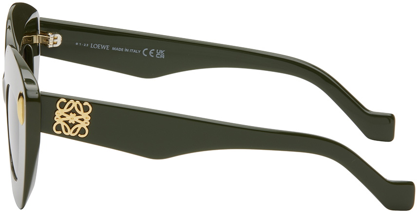 【送料&関税込】Loewe Retro Screen - Green Sunglasses LOEWE Green Retro Screen Sunglasses Loewe