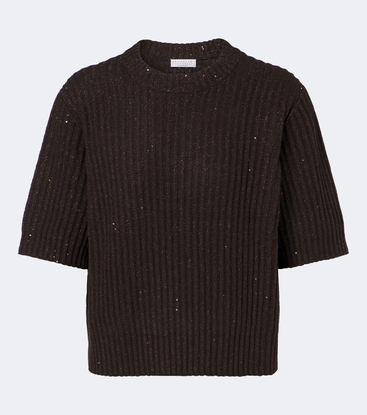 Brunello Cucinelli Ribbed-knit cashmere and wool-blend sweater
