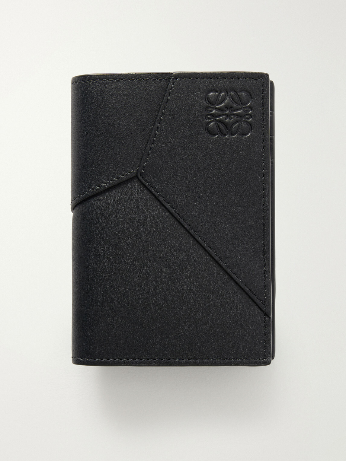 LOEWE - Puzzle Edge Leather Bifold Cardholder - Black