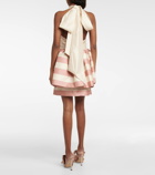 Zimmermann - High Tide striped silk minidress