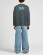 Msgm Mens Sweatshirt Charcoal