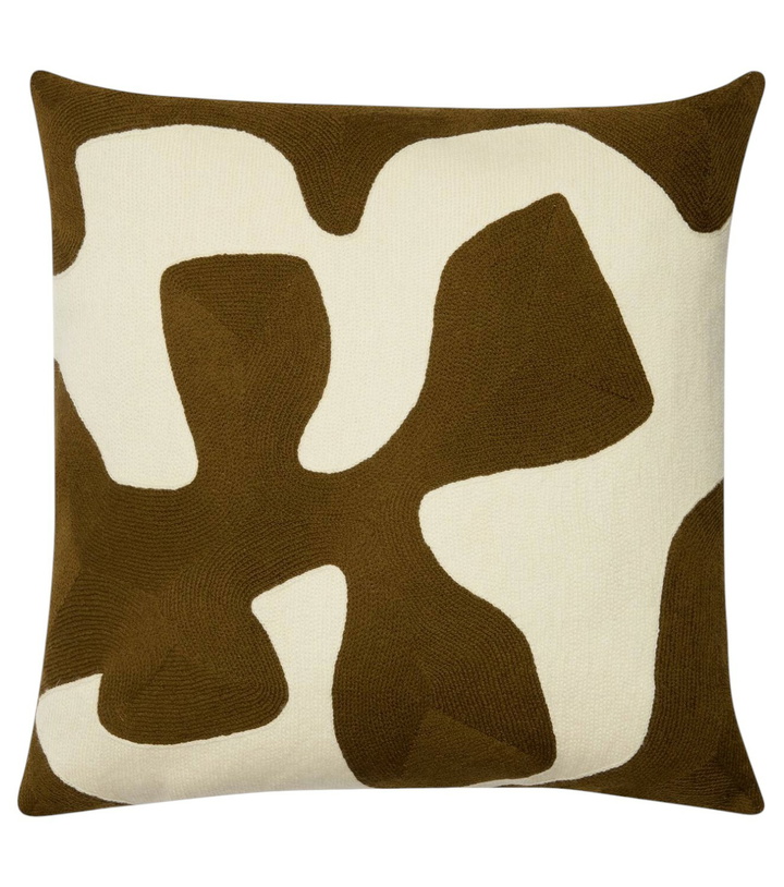 Photo: Jonathan Adler Ojai Branch wool and cotton cushion