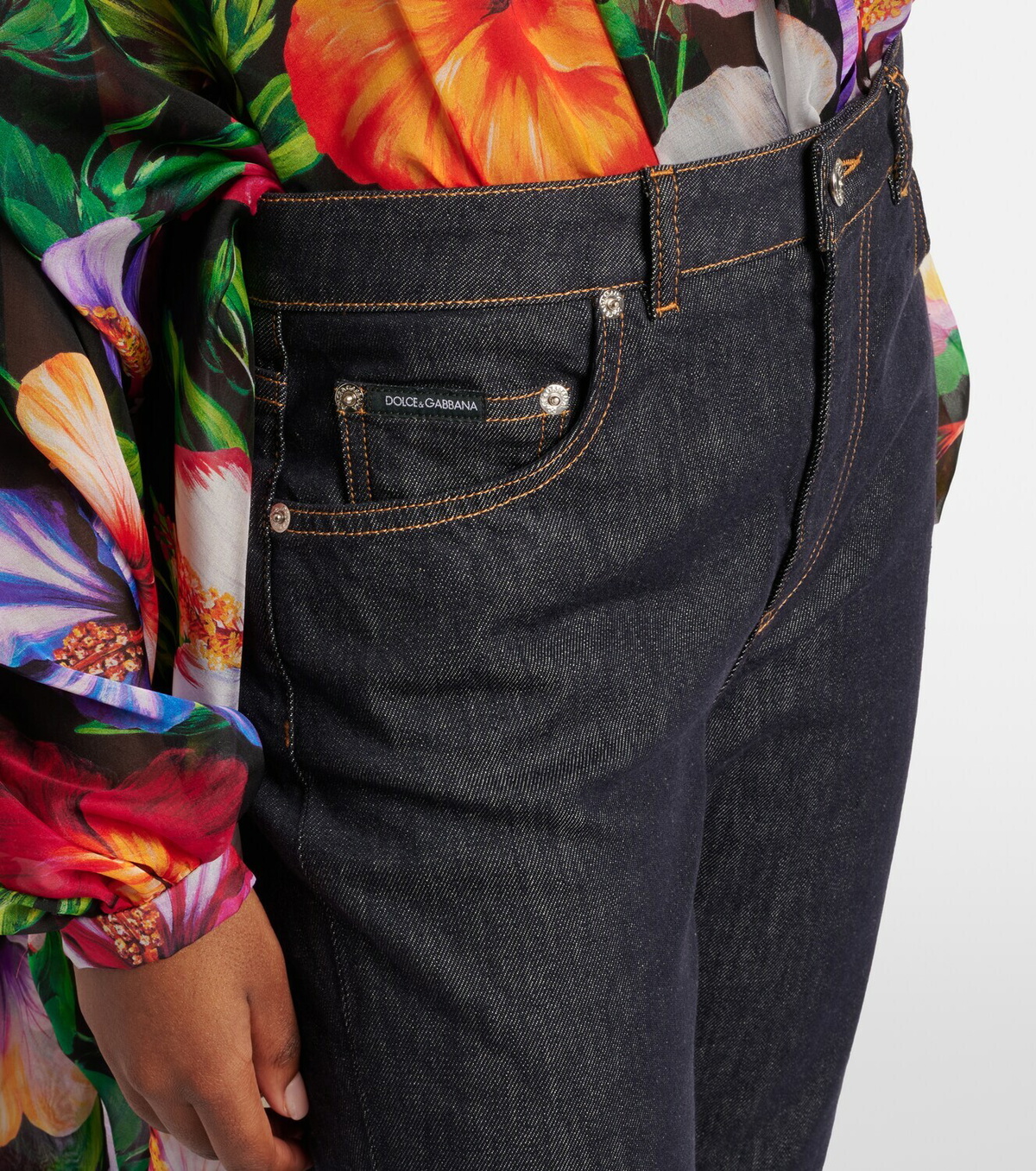Dolce&Gabbana Denim capri pants