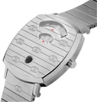 Gucci - Grip 38mm PVD-Coated Stainless Steel Watch - Gray