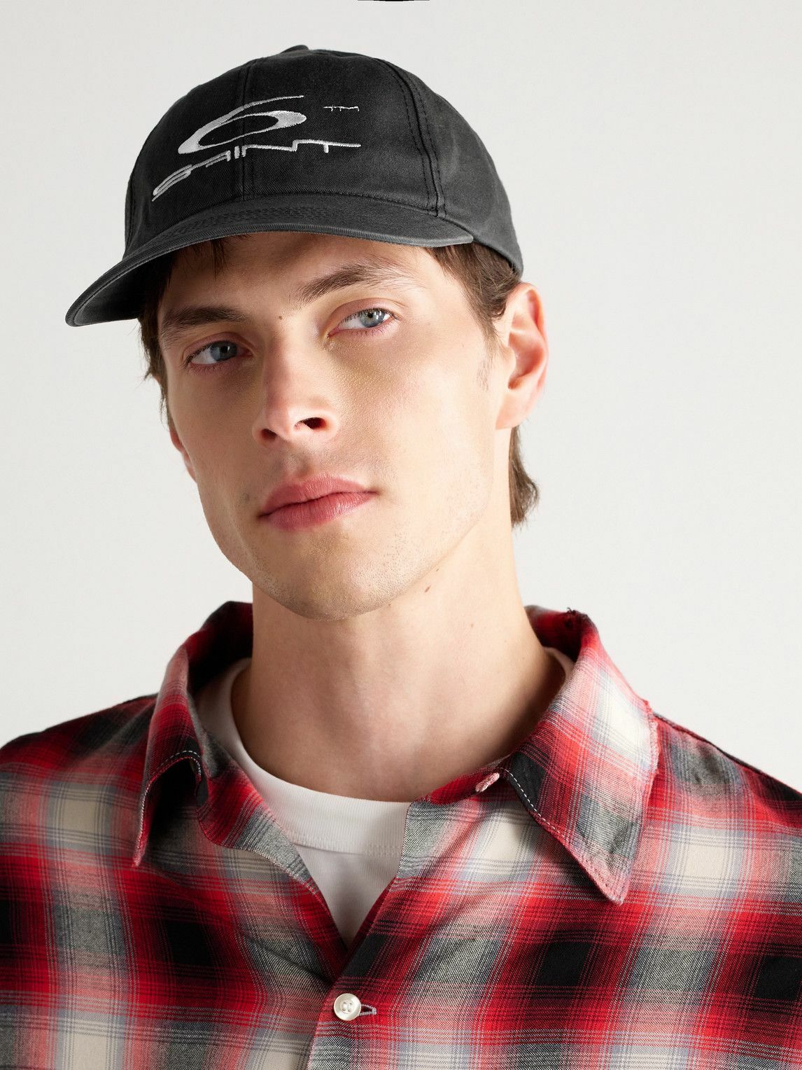 SAINT MXXXXXX - Logo-Embroidered Cotton-Twill Baseball Cap