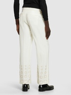 CASABLANCA - Wool Gradient Formal Straight Pants