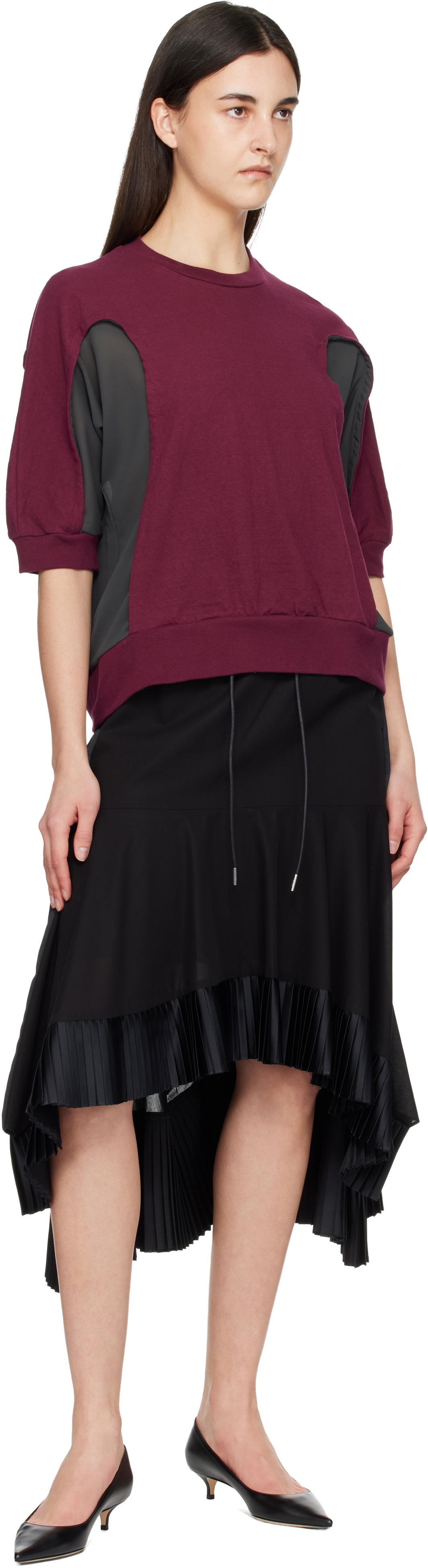 UNDERCOVER Burgundy UP1F1807-2 Sweater