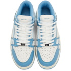 AMIRI Blue and White Skel Top Low Sneakers