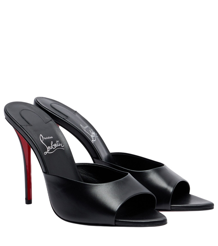 Photo: Christian Louboutin Miss Z leather mules