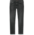 Nudie Jeans - Skinny Lin Organic Stretch-Denim Jeans - Black