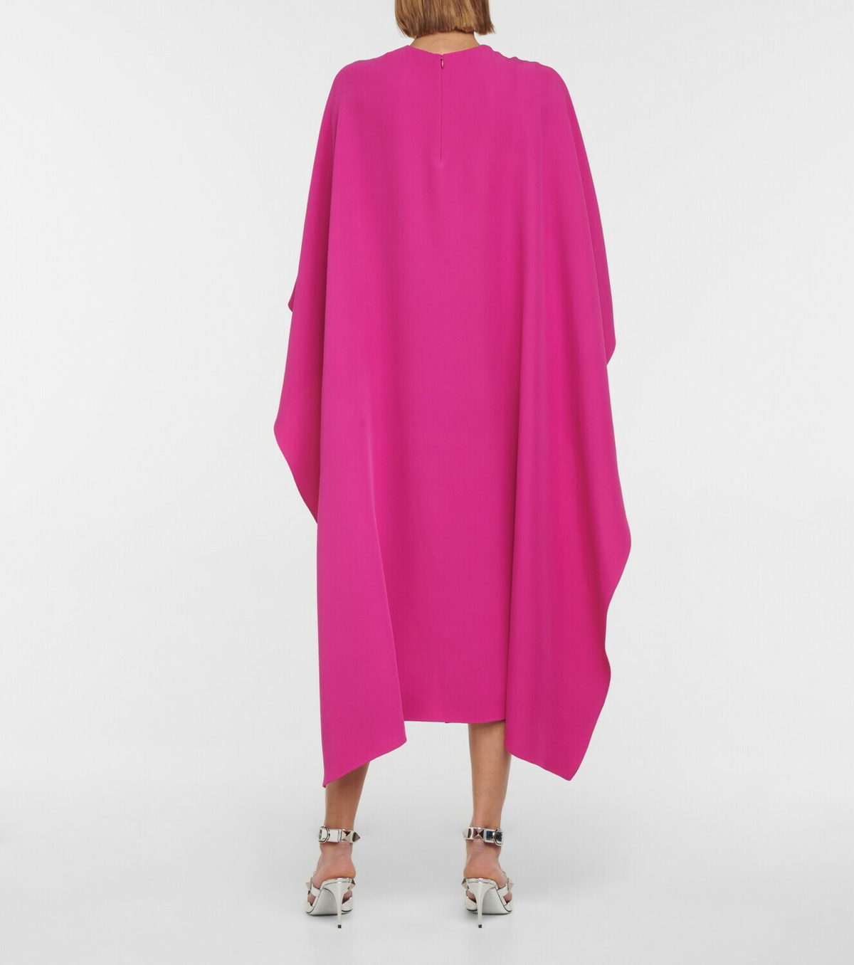 VALENTINO ワンピース Valentino cady midi dress514441 Valentino Silk cady midi dress Valentino