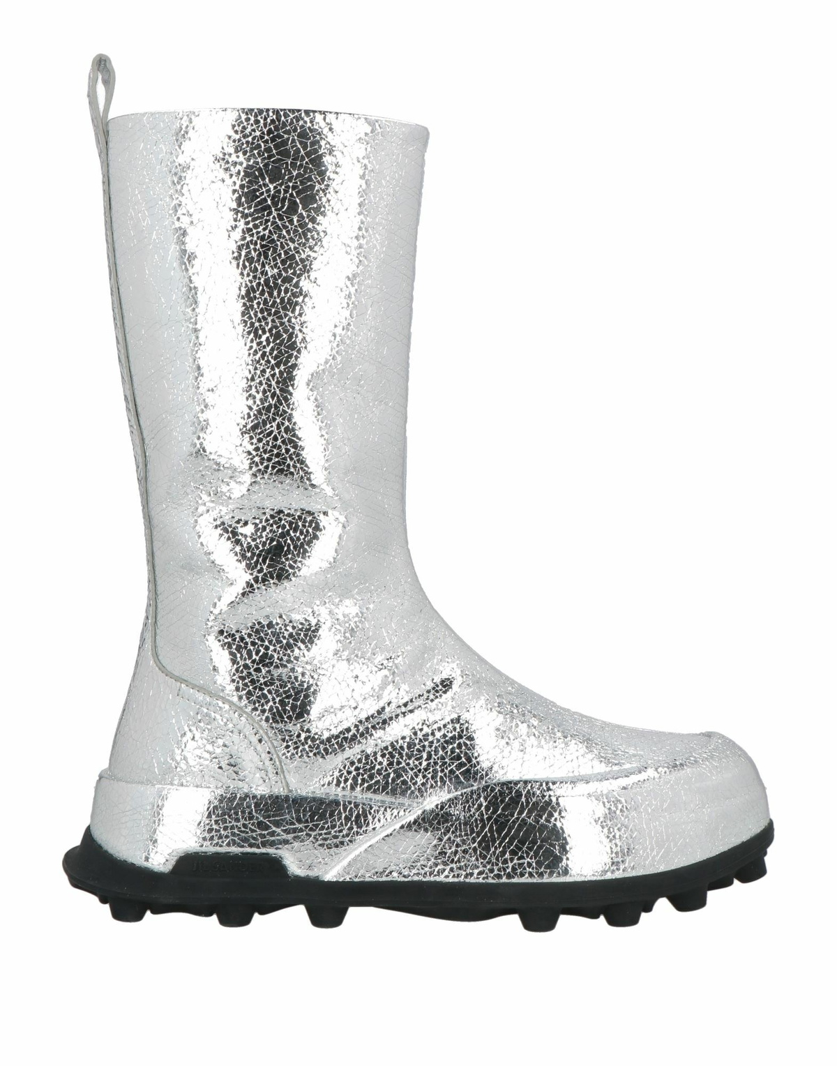 Jil Sander Womens Boot in Silver