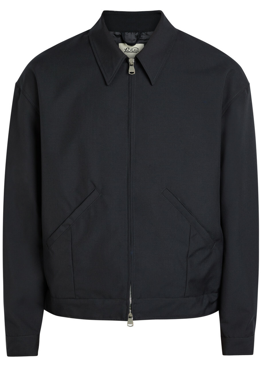 Valstar Twill Bomber Jacket Navy